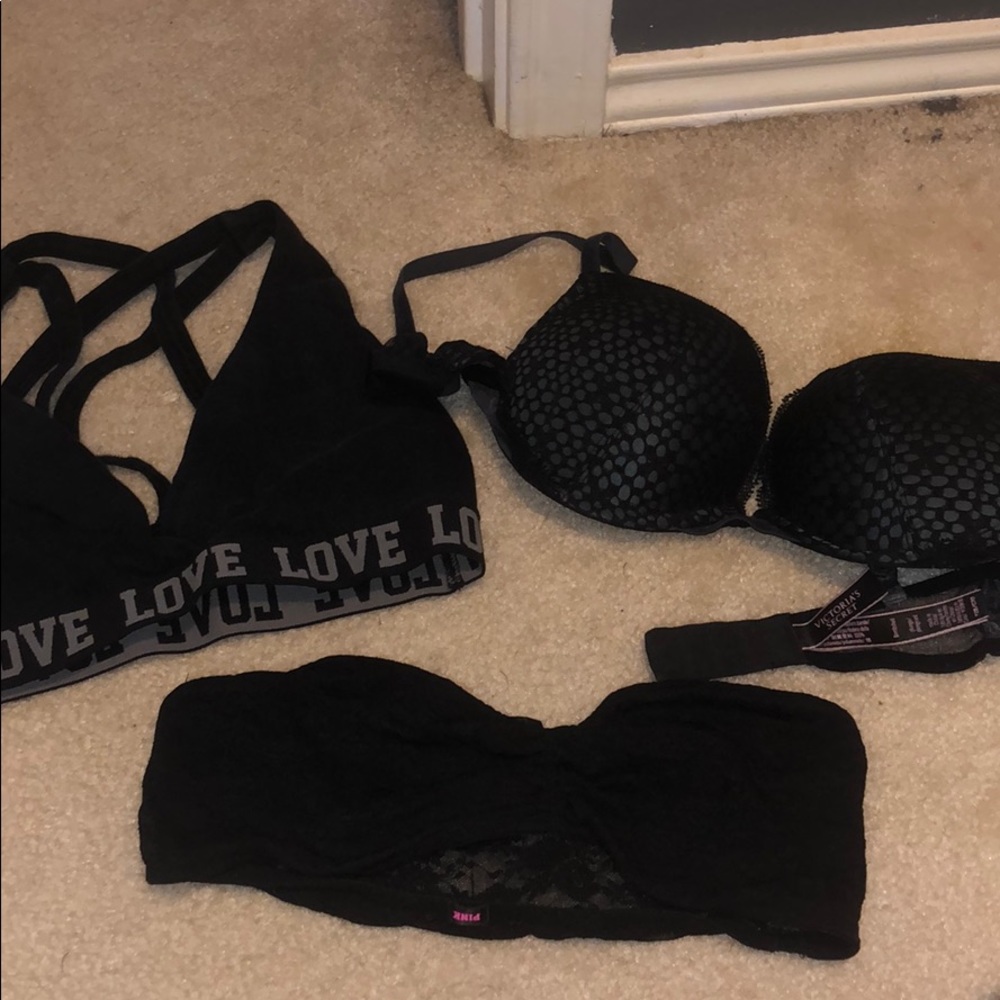 Victoria Secrets/PINK bras